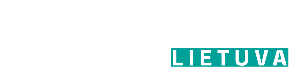 Guolin Lietuva logo baltas